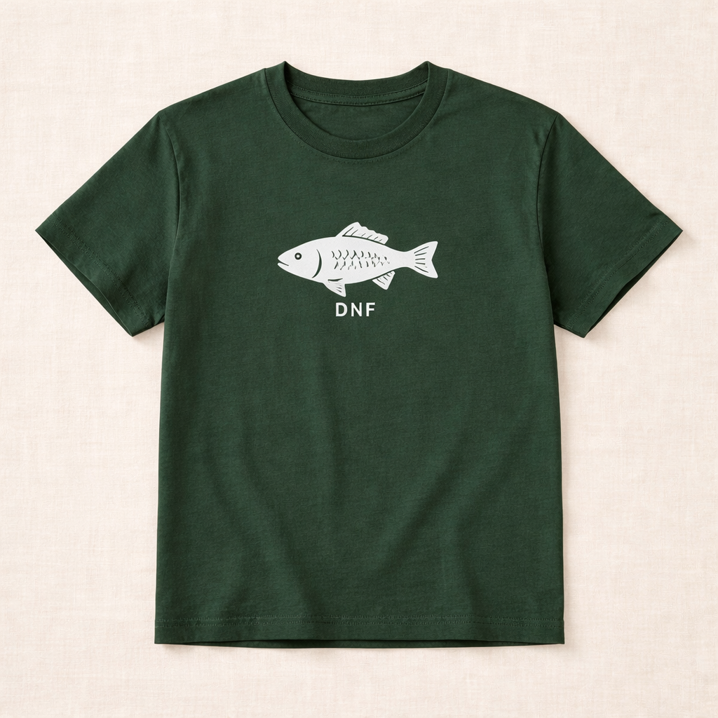 Fish DNF Tee Green